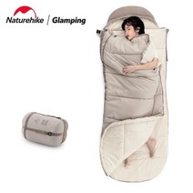 Naturehike 네이처하이크 침낭 아웃도어 보온침낭 차박준비물 캠핑용품점 차박용품 캠핑용품풀세트, 봄여름  BC180 어린이