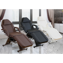 [바니직구] 반영구베드 미용베드 조절가능한베드 두피 문신 수동조절 반영구눈썹 핑크베드 미용샵 셀프인테리어, 블랙