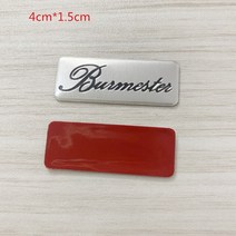 다이나오디오 용 100pcs 금속! 200pcs JBL-FOCAL 하만/카돈 자오선 펜더 하이파이 스피커 오디오 배지, 부메스터 40mm_100개