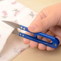 실밥가위 의류 옷 공예 스테인리스 쪽가위 재단 미싱 다용도 보풀제거 반짇고리 바느질, 랜덤