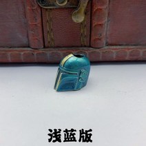 접는헬멧 접이식 안전모 작업모 공사장 자전거 헬멧 8 색 사용 가능 황동 펜던트 paracord 펜던트 lanyard beads charms metal spacer bead 칼, 하늘색