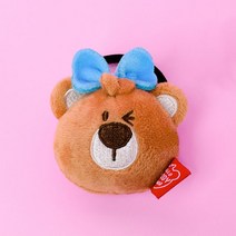 테디아일랜드 앨리 머리끈 블루 헤어 악세사리 소품
