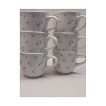 New Set of 6 코렐 Corelle tea cups Provincial Blue