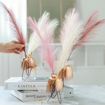 ﻿핑크뮬리 가을 조화 팜파스 그라스 라그라스, 미니뮬리팜파스, 버건디