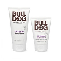 Bulldog Mens Skincare and Grooming 불독 맨스스킨케어 오일컨트롤 페이스워시 & 모이스처라이저