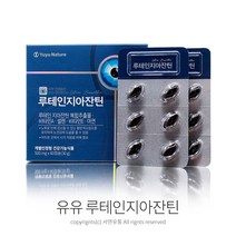 유유 루테인지아잔틴(500mgx60캡슐) 눈영양제 눈건강, 1박스