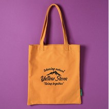 옐로우스톤 에코백 숄더백 CANVAS ECOBAG -YS2025MF /MUSTARD