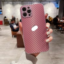 DFMEI 아이폰13 케이스 카본파이버 오리지널 AG 전기도금 로고 애플 12 우븐 XS 케이스 적용