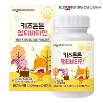 일동생활건강 키즈튼튼 멀티비타민, 60정, 12개