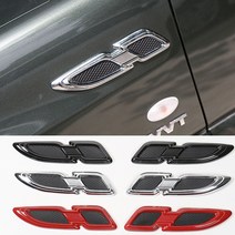 위wigna_K9스타일 휀다 가니쉬 스티커 엠블럼 차량튜닝 소품 자동 블램 동차♥gnaw, ♥gnaw레드