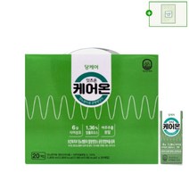 hy 한국야쿠르트 잇츠온 케어온 당케어 20팩 1박스+탄산수클렌저3g, 1박스+ 사은품