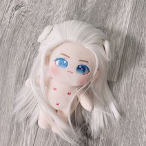 무속성 인형 솜인형 아이돌 만들기 diy 바디 몸통 TNT시대소년단 류요문 피규어 송 20cm 솜와바갈이 스타 굿즈, 01번 20CM, 04번 송아헌 백발 소년 누드바