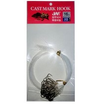 JW피싱 캐스트마크 훅 원투낚시 묶음바늘 장어바늘 아나고 14 16 17 18 20호 우나기채비 대용량 덕용
