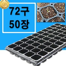 육묘트레이 72구 50장 모종 육묘 포트 트레이 화분