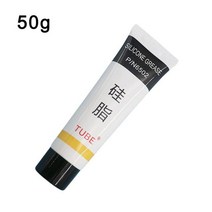 실리콘구리스 방수 O-링 씰 윤활유 50g 유지 보수 실리콘 그리스 윤활제 접착제 홈 개선 액세서리 식품 등급 유전체, 01 1 pcs, 한개옵션1