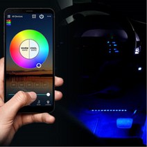 블루투스 컨트롤 LED바 풋등 12V 캐스퍼 K5 SM5 더뉴아반떼 XG 그랜저IG k3 KA4카니발 푸조 올뉴K3 포터2 트랙스 레이 미니쿠퍼 G80 K8 NX4