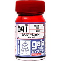 gaianotes 가이아노츠 041 [가이아 컬러 클리어 레드 15mL 클리어], 단일