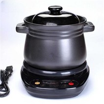 홍삼중탕기 약탕기 달이는기계 티포트 제조기 한약, 5L 수프 냄비 A형 + 베이스