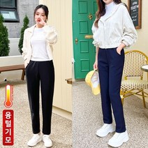 [토마토팩토리/융털기모/~2XL] 세상편한 밴딩팬츠 겨울 ver _세미핏 슬랙스