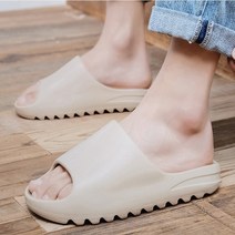 기능성 족저근막염신발 층간소음방지 임산부 슬리퍼 쿠션 거실화 푹신한 주방 실내화 실내, [소프트 슬라이더 슬리퍼] 그린(XL), 1개