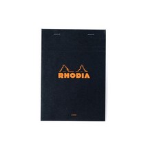 로디아 블랙 패드 - 라인 NO.18 (186009) 노트/메모