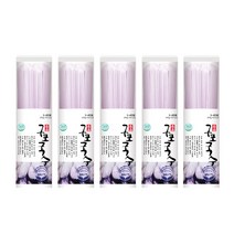 원조 구포국수 소면 300g (오색) 5개, 구포국수 자색고구마면 310g X 5개입