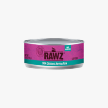 로우즈 캣 캔 96% 겔화제 무첨가 고양이 주식캔 156g, 치킨 + 청어, 30개