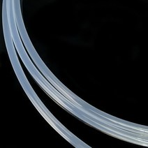 PTFE 튜브 ID 0.8 1 1.5 1.6 2 2.5 3 4 5 6mm F46 PFA FEP 절연 호스 경질 파이프 온도 내식성 600V, [01] Transparent, [01] 1m, [04] ID 1.5mm x 3mm