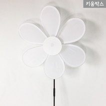 DIY 패브릭 천바람개비 꽃모양 30cm 바람개비만들기
