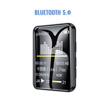 블루투스 MP3 레트로 감성 2022 새로운 mp3 플레이어 블루투스 5.0 전체 화면 워크맨 휴대용 스포츠 음악 플레이어 mp4 비디오 플레이어 fme-book레코더 mp3, With bluetooth_16GB