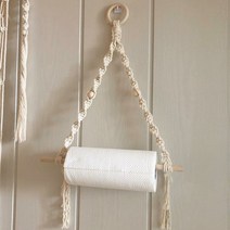울트라패션 마크라메 핸드메이드 월행잉 드림캐쳐 테피스트리 인테리어 감성 소품 방꾸미기, B01_트위스트 한 줄 다용도 걸이