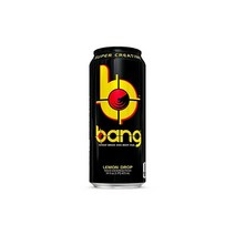 VPX Bang - 레몬 드롭 40.6 ml (12개 팩), 16 Fl Oz (Pack of 12), Lemon Drop