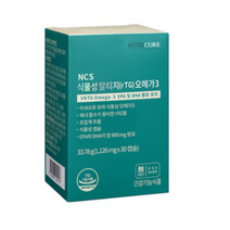 뉴트리코어 NCS 식물성 알티지 오메가3, 1개, 30정