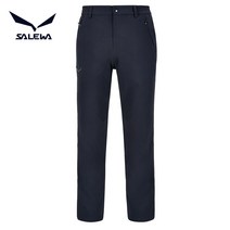 소프트 쫄바지 SALEWA 샤라웨어 겨울 가을 지도 남성 여성 바람막이 긴바지 부드러운케이스 3210126876, 이와 같다 블루 블랙, XL