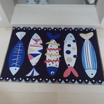 욕실 북유럽 디자인 신혼부부 발 매트 싱크대발판 아파트 주방인테리어 미끄럼방지, 행복한 주방