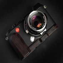 수제 우드 에보니 월넛 L 핸드 그립 홀더 라이카 CL 카메라용, 01