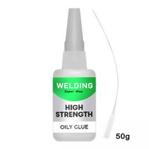 실리콘 접착제 Welding High Strength Oily Glue Uniglue Universal Super Adhesive Strong Plastic Wood Cerami, 50g
