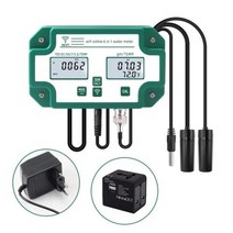 스마트 수질 관리 측정기 PH TDS EC 염분 SG Temp WIFI APP 수족관 테스터 ATC 온라인 모니터 어댑터 플러그 포함, 중국_Eu 플러그 파우더