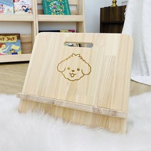 미소네이처 편백나무 원목 독서대, 고양이