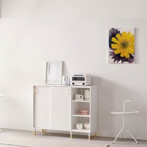 Sunshine 하부선반장 하부서랍장 그릇장 탕비실 휴게실 정리장 보관함 1200