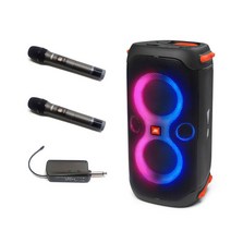 JBL PARTBOX 파티박스 110 블루투스스피커 + 무선마이크, 파티박스+BIK무선핸드2개