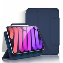 포켓몬키캡 for ipad mini 6 case 2021 pro 11 12 무선키보드, 네이비 블루, 프로 12.9 2021