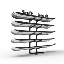 철제 롱보드 렉 스케이트보드데크 진열 홀더 보관대, 플로어 스탠딩 6단