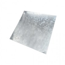 [ 가성비 ] 함석판 0.5T 1T 아연도금철판 자석철판 금속판 쇠판 500 x 500 mm, 1개