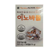이노바폴 프리미엄 활성형 4세대 엽산 임신준비 30캡슐