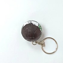 농구 백팩 축구공 가방 귀여운 농구 모델 키 체인 액세서리 스포츠 팬 챔피언 트로피 기념품 펜던트 자, 40 Owen11