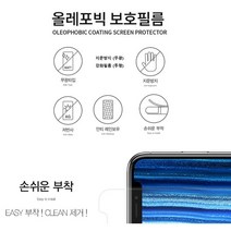 KT1) LG 옵티머스 LTE3 F260 (5매) 국산 지문 강화, 상품선택_5매-지문방지, 상세페이지 참조