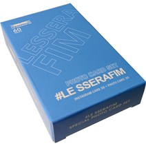 [Made in Korea] 르세라핌 (LE SSERAFIM) K-POP 굿즈 포카 오후2시이전 주문시 당일배송, 스페셜카드60P
