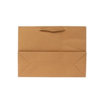 크라프트 가로형 무지 쇼핑백 24x17cm 선물 종이가방