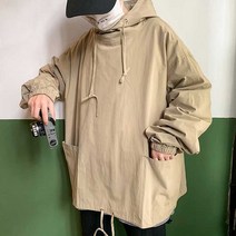 힙한 커플 패션 여자 오버핏 아노락 남자 바람 막이 여성아노락패션 아우터 힙합룩 남녀공용쇼핑몰